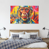 Toile Singe de l'espace (Insitu(Chambre))