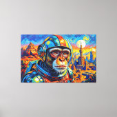 Toile Singe de l'espace-8 (Recto)