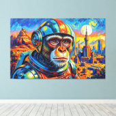 Toile Singe de l'espace-8 (Insitu (Plancher de Bois))