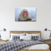 Toile Singe des neiges japonais au printemps chaud (Insitu(Chambre))