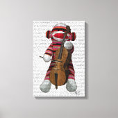 Toile Singe et cello (Recto)