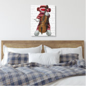 Toile Singe et cello (Insitu(Chambre))