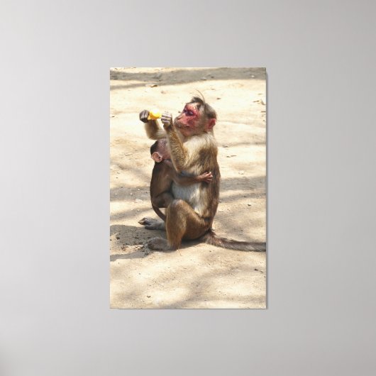 Toile Singe - Mères Petit-Déjeuner (Recto)