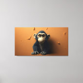 Toile Singe noir (Recto)