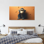 Toile Singe noir (Insitu(Chambre))