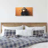 Toile Singe noir (Insitu(Chambre))