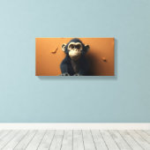 Toile Singe noir (Insitu (Plancher de Bois))