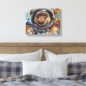 Toile Singe parti au paradis-9 (Insitu(Chambre))