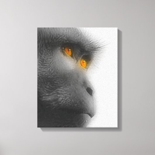 Toile Singe songeur (Recto)