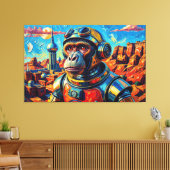 TOILE SINGE SPATIAL-7 (Insitu(Salon))