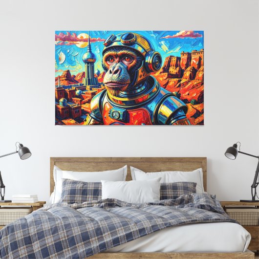 TOILE SINGE SPATIAL-7 (Insitu(Chambre))