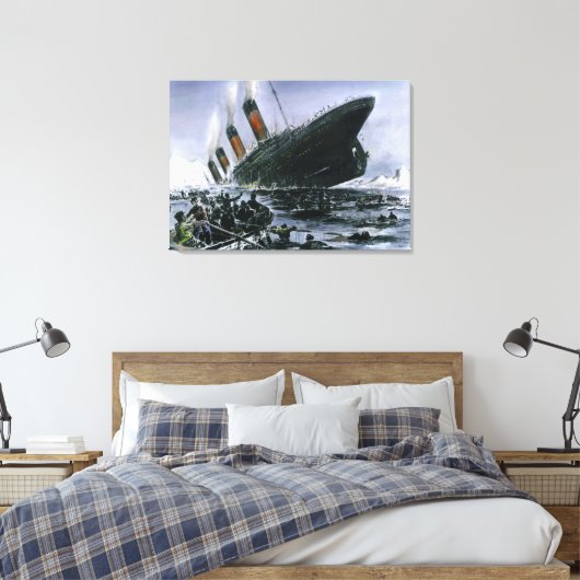 Toile Sinking RMS Titanic (Insitu(Chambre))