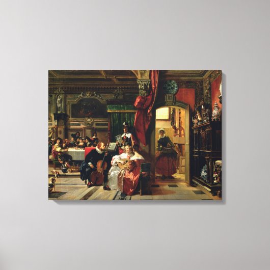 Toile Sir Anthony van Dyck à Londres, 1837 (Recto)