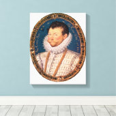 Toile Sir Francis Drake, 1581 (Insitu (Plancher de Bois))
