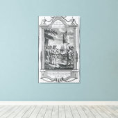 Toile Sir Walter Raleigh 2 (Insitu (Plancher de Bois))