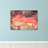 Toile Sir William Hamilton Étudier l'éruption (Insitu (Plancher de Bois))