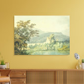 Toile Sir William Hamilton's Villa, vers 1795 (avec styl (Insitu(Salon))