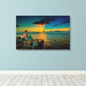 Toile Sirène (Insitu (Plancher de Bois))