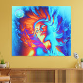 Toile Sirène (Insitu(Salon))