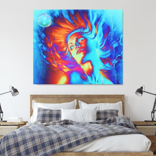 Toile Sirène (Insitu(Chambre))