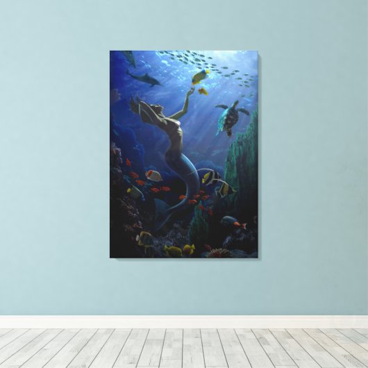Toile Sirène (Insitu (Plancher de Bois))