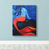 Toile Sirène 2 (Insitu (Plancher de Bois))