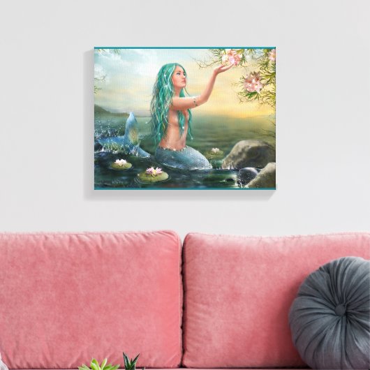 Toile sirène à poil (Insitu(Salon))