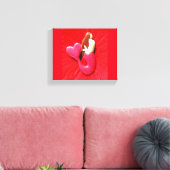 Toile sirène à queue rouge (Insitu(Salon))