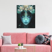 Toile Sirène d'Imaginaire (Insitu(Salon))