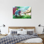 Toile Sirène en coquille (Insitu(Chambre))