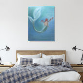 Toile Sirène sous l'eau (Insitu(Chambre))