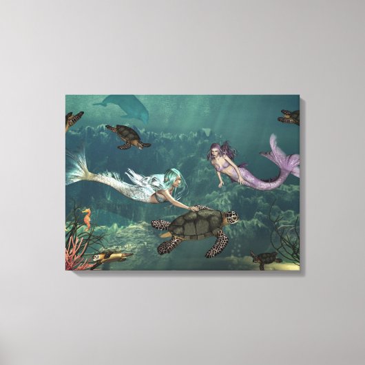 Toile Sirènes à Turtle Springs (Recto)