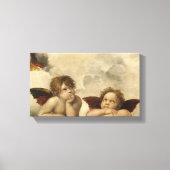 Toile Sistine Madonna Angels par Raphael (Recto)