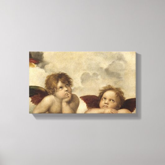 Toile Sistine Madonna Angels par Raphael (Recto)