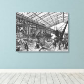 Toile Site de la Galerie des Machines (Insitu (Plancher de Bois))