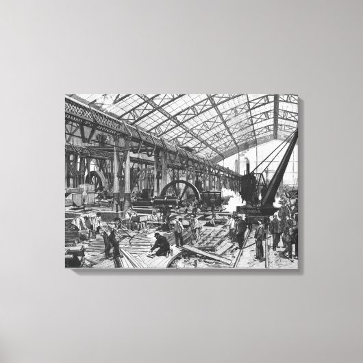 Toile Site de la Galerie des Machines (Recto)