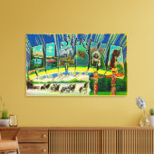 Toile Sitka, AlaskaGrandes lettres ScènesSitka, AK (Insitu(Salon))