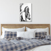 Toile Sitting Bull, un Sioux de Hunkpapa (Insitu(Chambre))