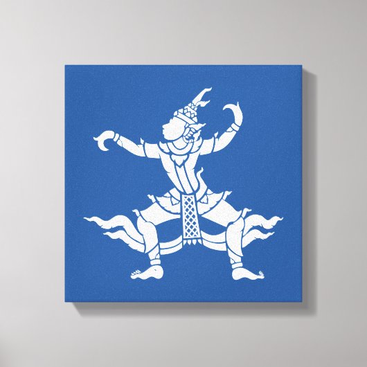 Toile SIX Danseuse thaïlandaise ⚠ Thaïlande ⚠ (Recto)