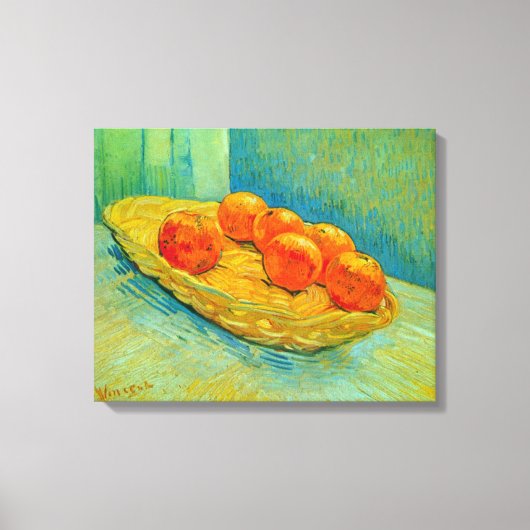 Toile Six Oranges par Vincent van Gogh (Recto)