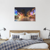 Toile Sixième Rue À Dusk Dans Le Centre-Ville D'Austin, (Insitu(Chambre))