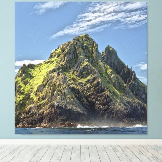 Toile Skellig Michael Irlande (Insitu (Plancher de Bois))