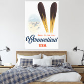 Toile ski dans le Connecticut (Insitu(Chambre))