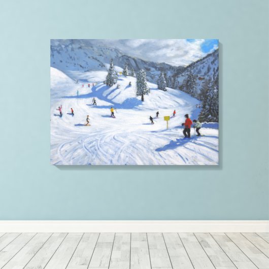 Toile Ski Kitzbhuel 2014 (Insitu (Plancher de Bois))