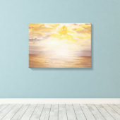 Toile Sky Lotus (Insitu (Plancher de Bois))