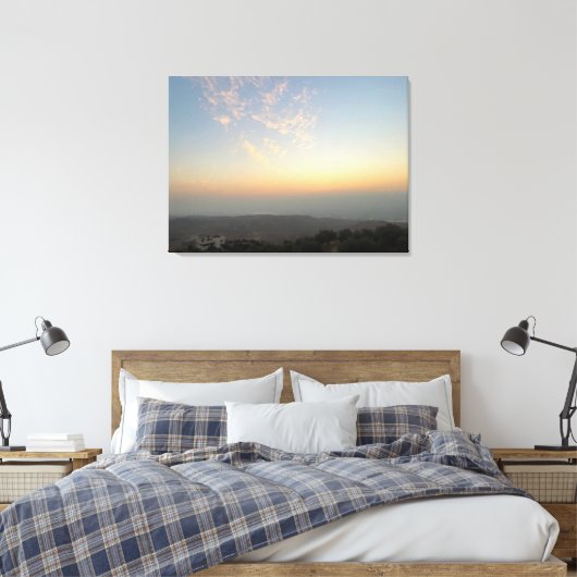 Toile sky photo ,Stretched Canvas Print (Insitu(Chambre))