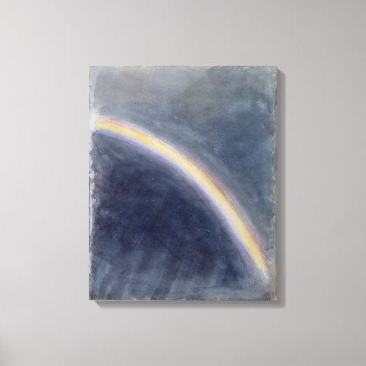 Toile Sky Study with Rainbow, 1827 (avec papier) (Recto)