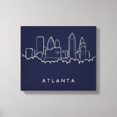 Toile Skyline Atlanta (Recto)