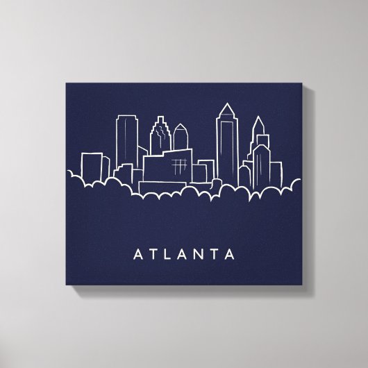 Toile Skyline Atlanta (Recto)