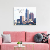 toile SKYLINE CLEVELAND OHIO (Insitu(Salon))